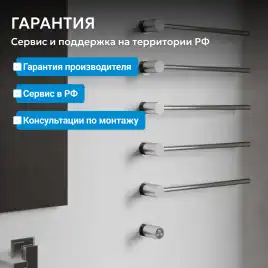 Полотенцесушитель электрический 52х79,5 ABBER Charme AH4005 хром