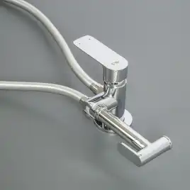 Гигиенический душ со смесителем AVS Basic 811-731-CR, хром