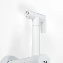 Гигиенический душ со смесителем AVS Slimmer 811-131-MW, белый матовый