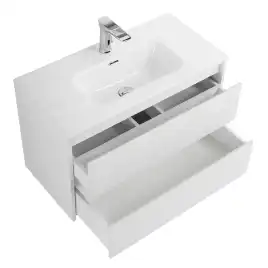 Тумба под раковину BelBagno KRAFT 39-800/390-2C-SO-BO подвесная Bianco Opaco