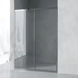 Душевая дверь в нишу AVS Стилл 120 профиль хром, стекло прозрачное, 803-0026-195-12S-CR-T