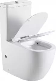 Унитаз напольный Logan L1C с сидением Soft Close -SLIMSEAT