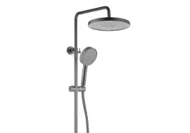 Душевая система Aquatek ВЕГА AQ2043BGM, Оружейная сталь