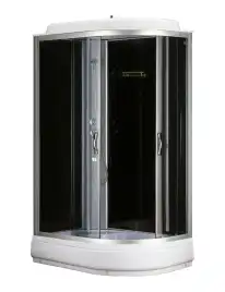 Душевая кабина Loranto 120х80 средний поддон, прозрачное стекло, профиль Хром, CS-66120-20 L G