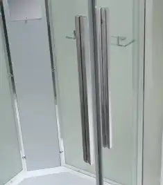 Душевая кабина AvaCan EM3812RT 120x80 см, средний поддон, с крышей, правая