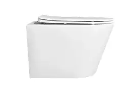 Подвесной унитаз Aquatek Вега AQ1905-00 безободковый, с сиденьем микролифт, Белый