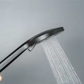 Душевая система AVS Slimmer 811-122-MB, черный матовый