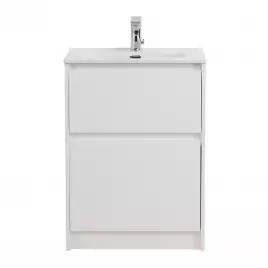 Тумба под раковину BelBagno KRAFT39-700/390-2C-PIA-BO напольная Bianco Opaco