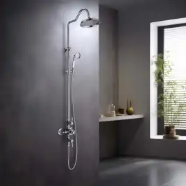 Душевая система Aquatek КЛАССИК AQ2563CR с термостатом, Хром