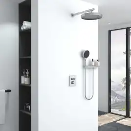 Душевая система  Vincea Inspire VSFW-3I21MT2RCH VSFW-3I21MT2RCH  с термостатом, встраиваемая, хром