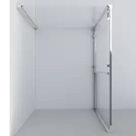 Душевой уголок Vincea Garda 160х80 VSR-1G8016CL, профиль хром, стекло Прозрачное