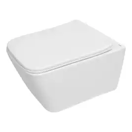 Подвесной унитаз Azario Dezi White BD AZ-W05-SWBD безободковый, с функцией биде, с сиденьем микролифт