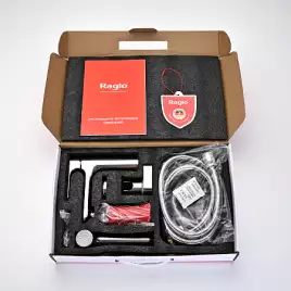 Смеситель для раковины Raglo R03.12 с гигиеническим душем, Хром