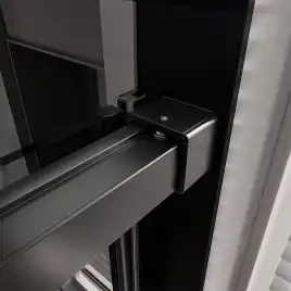 Душевой уголок  Veconi Premium Trento 130х100 PTC40-SP-130100-B-01-C4, стекло Прозрачное профиль Черный