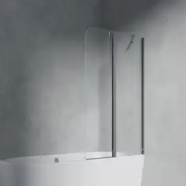 Шторка на ванну AVS Асти Дуо 100 правая профиль хром, прозрачное стекло, 803-0016-150-5545R-CR-T