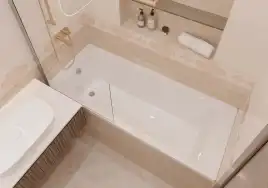 Акриловая ванна Aquatek Калибри 160х70, Eco-friendly KL160-0000001, без панели, каркаса и слив-перелива