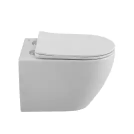 Подвесной унитаз CEZARES STYLUS-TOR CZR-6601-TH-TOR/SC, со смывом TORNADO, с сиденьем микролифт