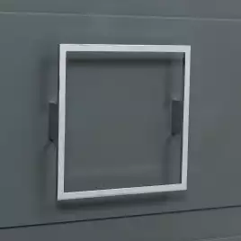 Тумба под раковину La Fenice Cubo 100 FNC-01-CUB-G-100 Подвесная Серая матовая