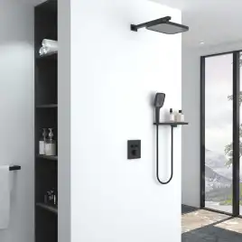 Душевая система  Vincea  VSFW-321MT1RMB VSFW-321MT1RMB  с термостатом, встраиваемая, черный матовый