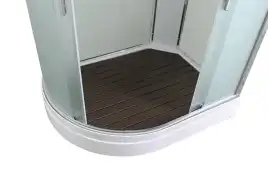 Душевая кабина AvaCan EM2812RLED 120x80 см, низкий поддон, с крышей, правая