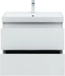Тумба под раковину Aquanet Альтера 70 белый матовый, подвесная, 337155