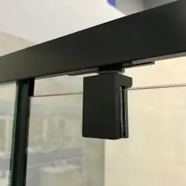 Душевой уголок AVS Фаворит 120x90 профиль черный матовый, стекло прозрачное, 803-0025-195-1290-BM-T