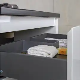 Тумба с раковиной AVS Гармония 80 белая, N821-07-800WG-01-810BM