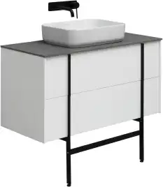 Тумба под раковину Allen Brau Reality 100 1.32007.WM белый матовый