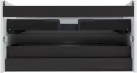 Тумба под раковину Aquanet Альтера 100 белый матовый, подвесная, 337157