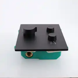 Смеситель для душа Vincea VSCV-421MB встраиваемый  двухфункциональный, черный