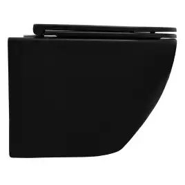 Унитаз подвесной Azario Grado AZ-0046-UQ3-MB подвесной, безободковый, со смывом 