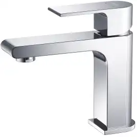 Смеситель для раковины Aquatek Лира AQ1410CR, однорычажный, цвет Хром