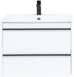 Тумба под раковину Aquanet Lino 70 белый матовый 253902