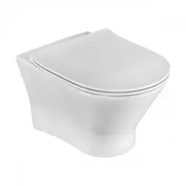 Подвесной унитаз Roca Leon Rimless ZRU9307612, белый