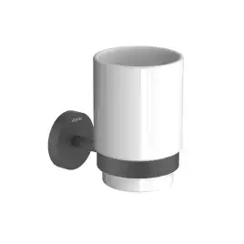 Стакан для ванной Aquatek Бетта AQ4604MB, Черный матовый