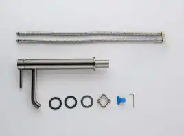 Смеситель для раковины Aquatek Европа AQ1304BGM, Оружейная сталь