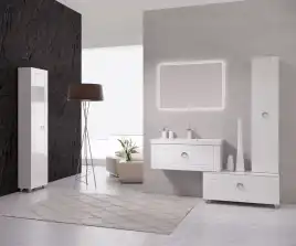 Зеркало Aqwella 5 stars UM 80х65 UM0208 с подстветкой, сенсорный выключатель