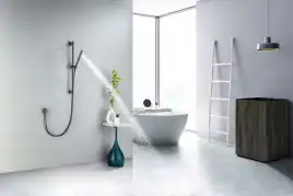 Душевой гарнитур Aquatek Европа AQ2012BGM, Оружейная сталь