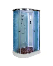 Душевая кабина AvaCan EM2012RLED 120x90 см, низкий поддон, с крышей, правая