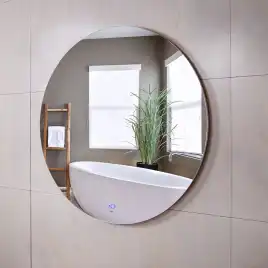 Зеркало с подсветкой AVS Лангано 75x75 см, антипар