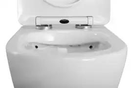 Унитаз подвесной BelBagno UNO 2.0 BB7306CHR/SC безободковый с сиденьем