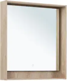 Зеркало Aquanet Милан 80 дуб светлый, 336405