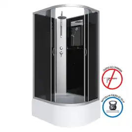 Душевая кабина Niagara Classic 120х80х210 NG-2510-14LBKT высокий поддон, без гидромассажа, 25101434LBKT