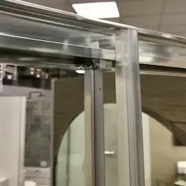 Душевой уголок AVS Раунд 120x80 профиль хром, стекло прозрачное, 803-0022-195-1280-CR-T