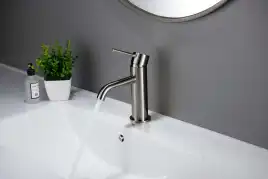 Смеситель для раковины Aquatek Европа AQ1310BGM, Оружейная сталь