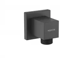 Шланговое подключение Aquatek  AQ2458MB, Черный матовый