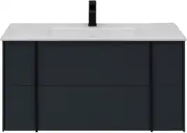 Тумба под раковину Allen Brau Reality 100 1.32007.AM антрацит матовый