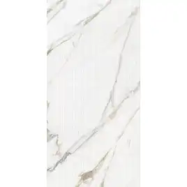 Керамогранит AVS by Italian Design Calacatta Arte Massimo 60x120 Moon Light Stone, белый