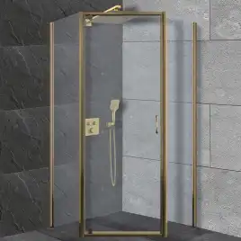 Встраиваемая душевая система AVS LUXURY 811-502-BG термостат, брашированное золото