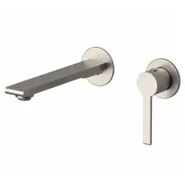 Смеситель для раковины AVS Elegant 811-402-BN встраиваемый, с внутренней частью, брашированный никель